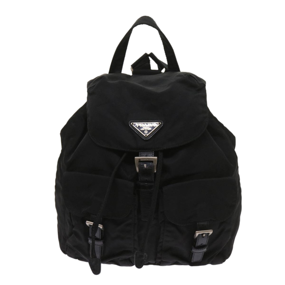 PRADA Backpack Nylon Black Auth fm3150 - Picture 13 of 16